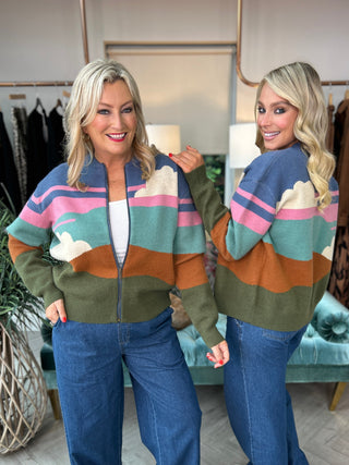 Solana Cloudy Hills Bomber