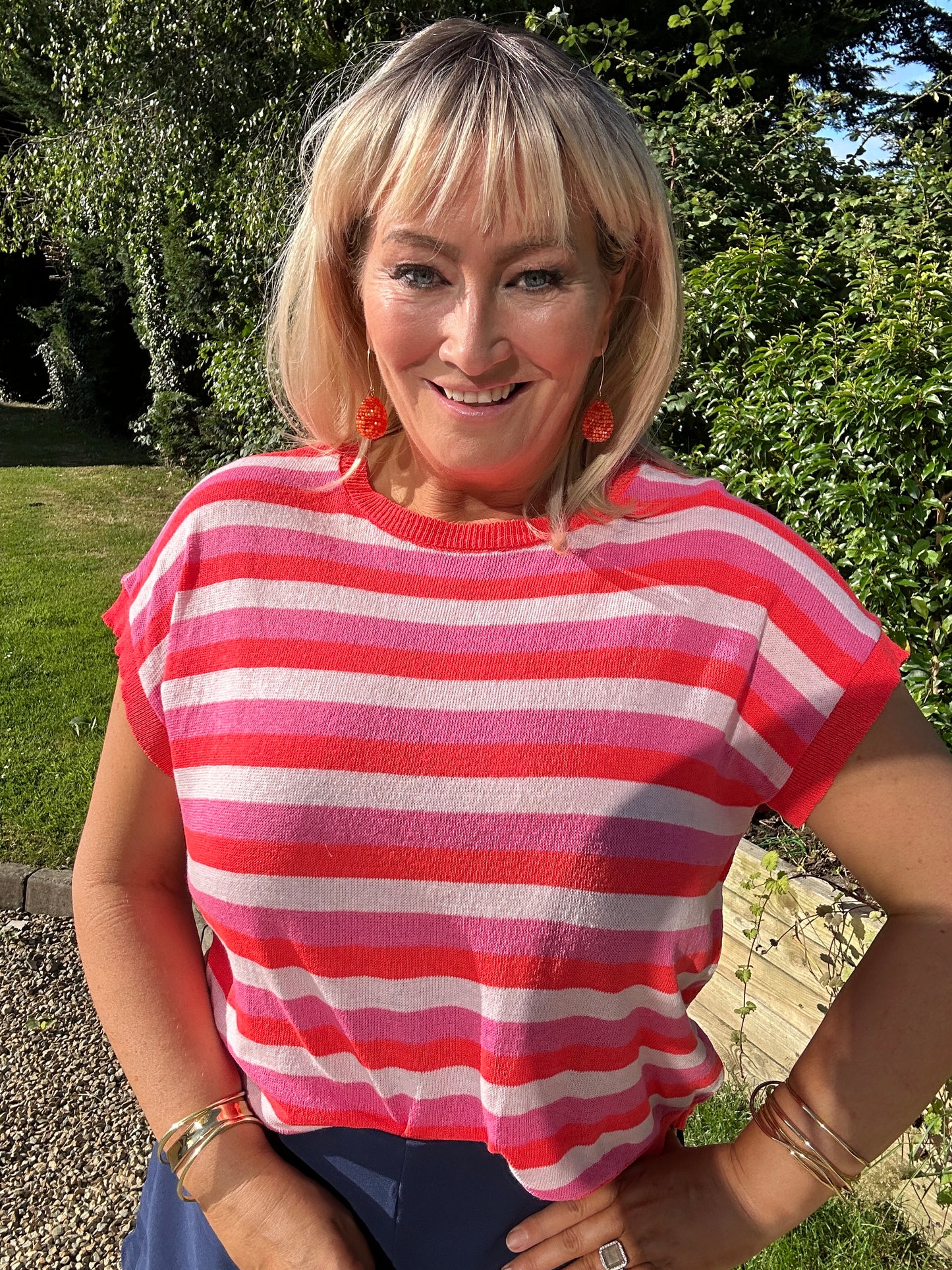 Maddie Top Coral