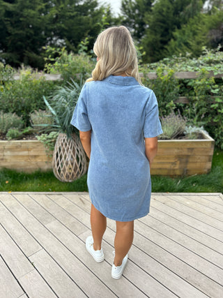 Tom Denim Dress Blue