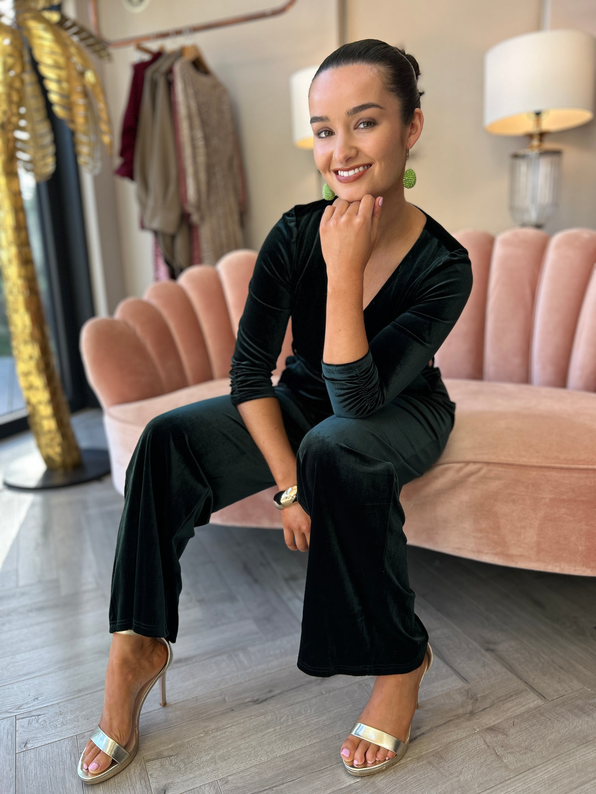 Farrah Jumpsuit Forest