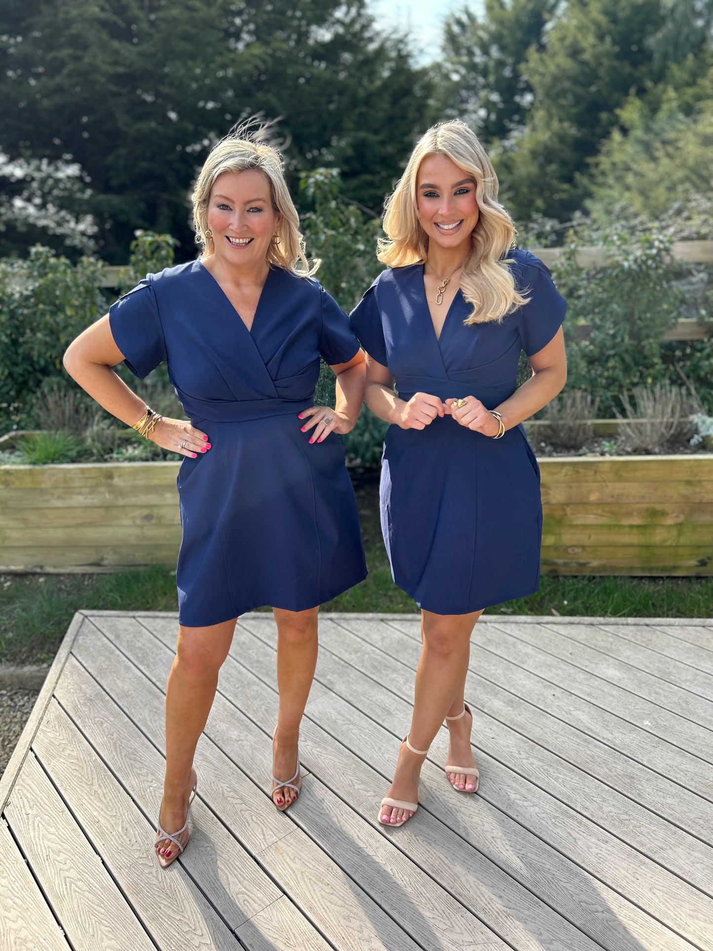 Bridget Mini Dress Navy
