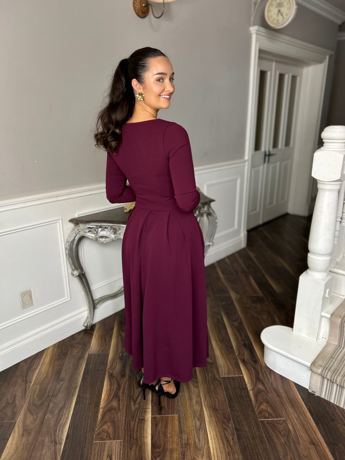Evie Dress Plum