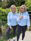 Eudora Half Zip Sky