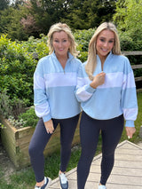 Eudora Half Zip Sky