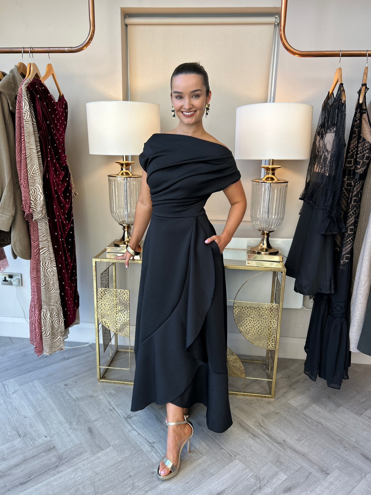 Florrie Maxi Dress Black