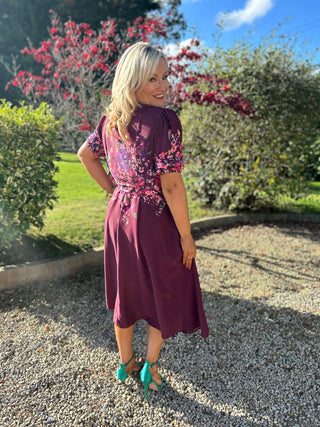Holland Dress Plum
