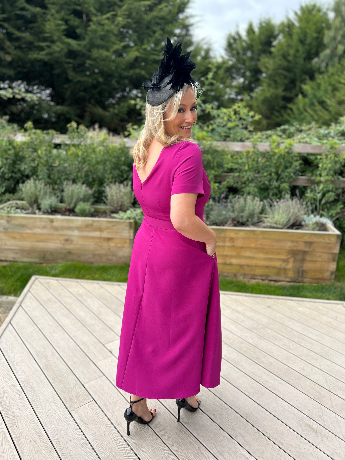 Francesca Dress Plum