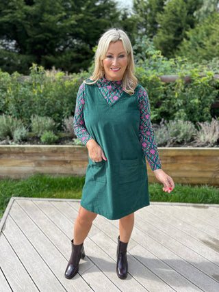 Kacy Cord Tunic Dress