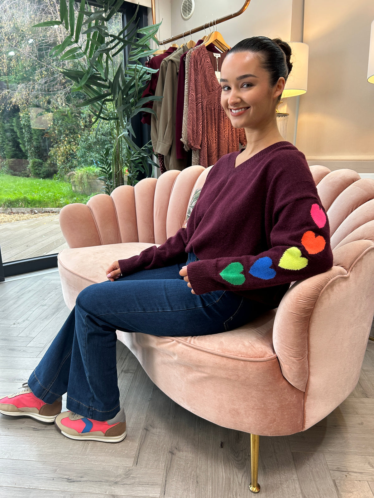 Nadine  Heart Jumper