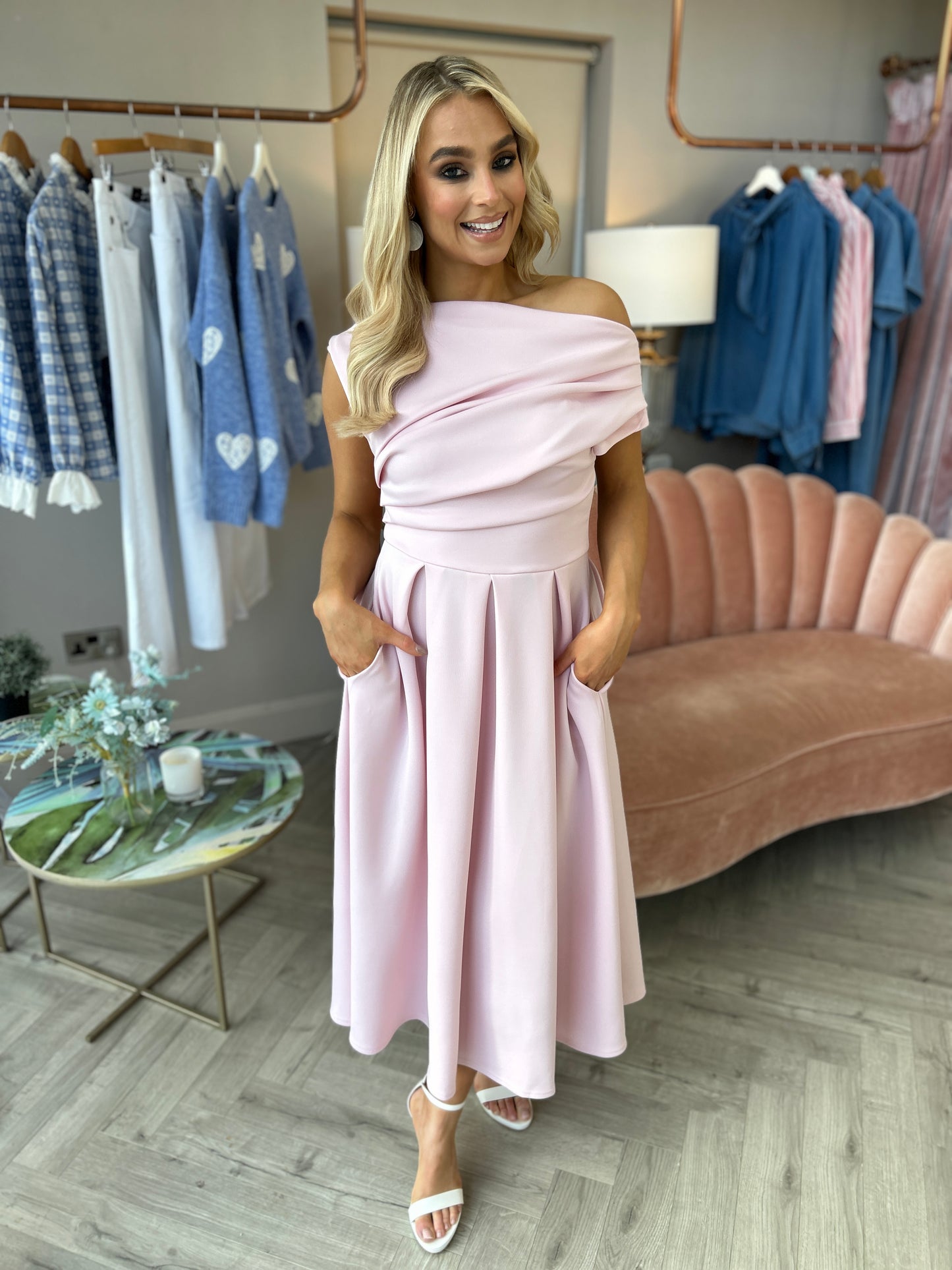 Betty Skater Dress Pink