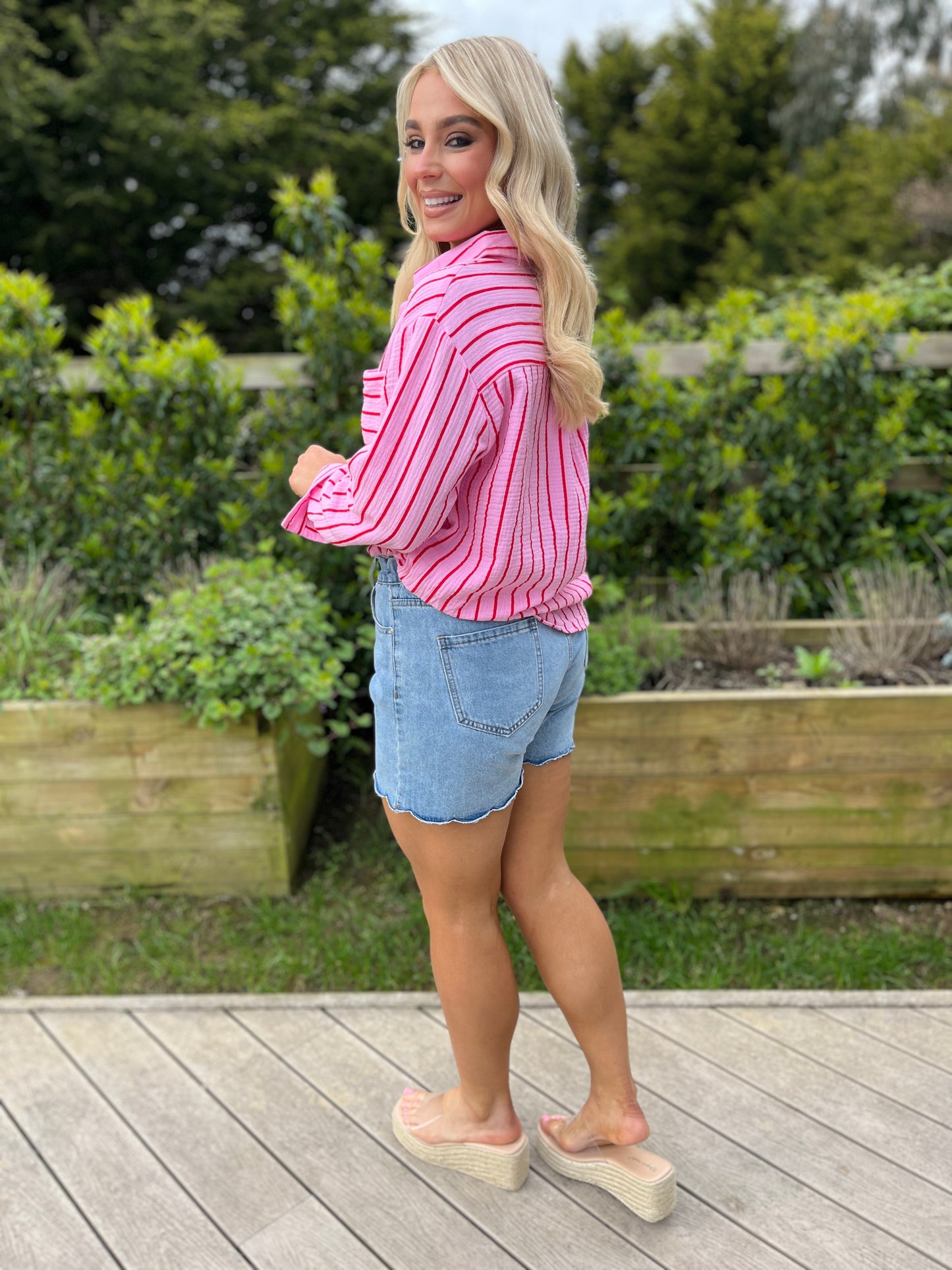 Jessica Stripe Shirt