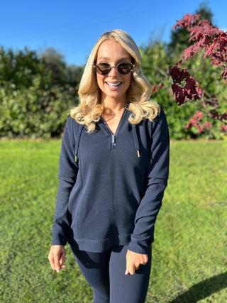 Felicity Hoodie Navy