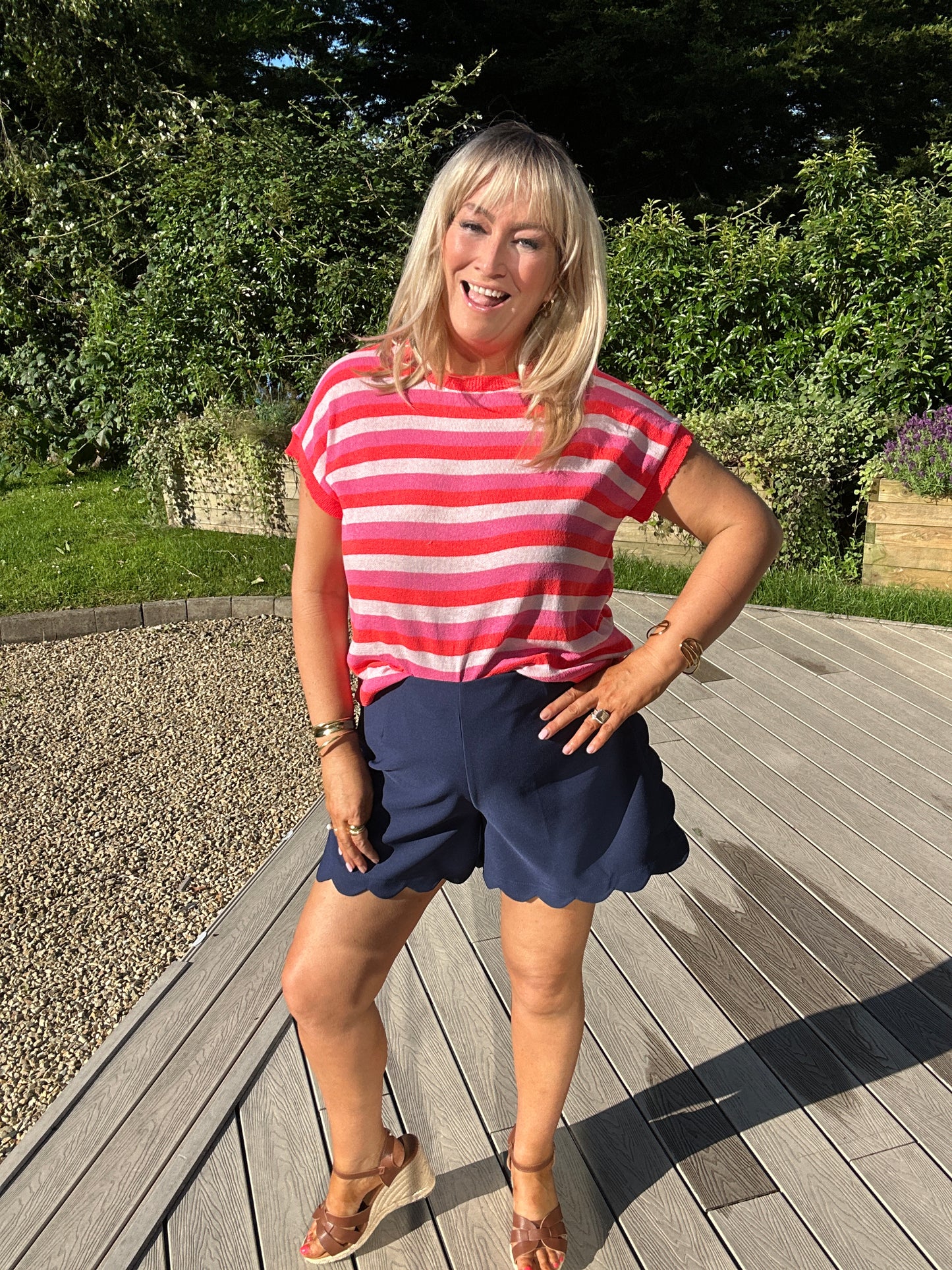Maddie Top Coral