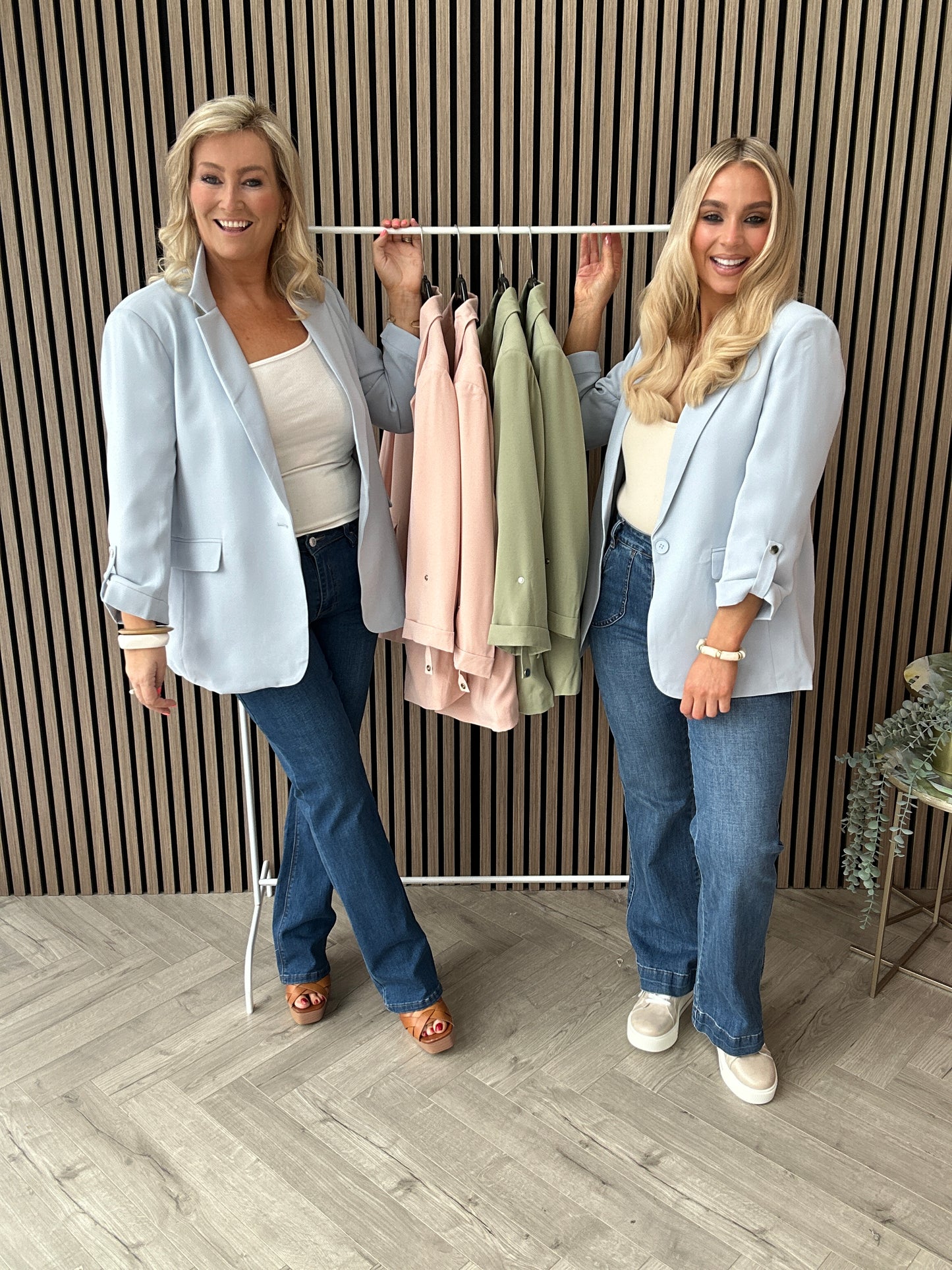Harper Blazer Sky Blue