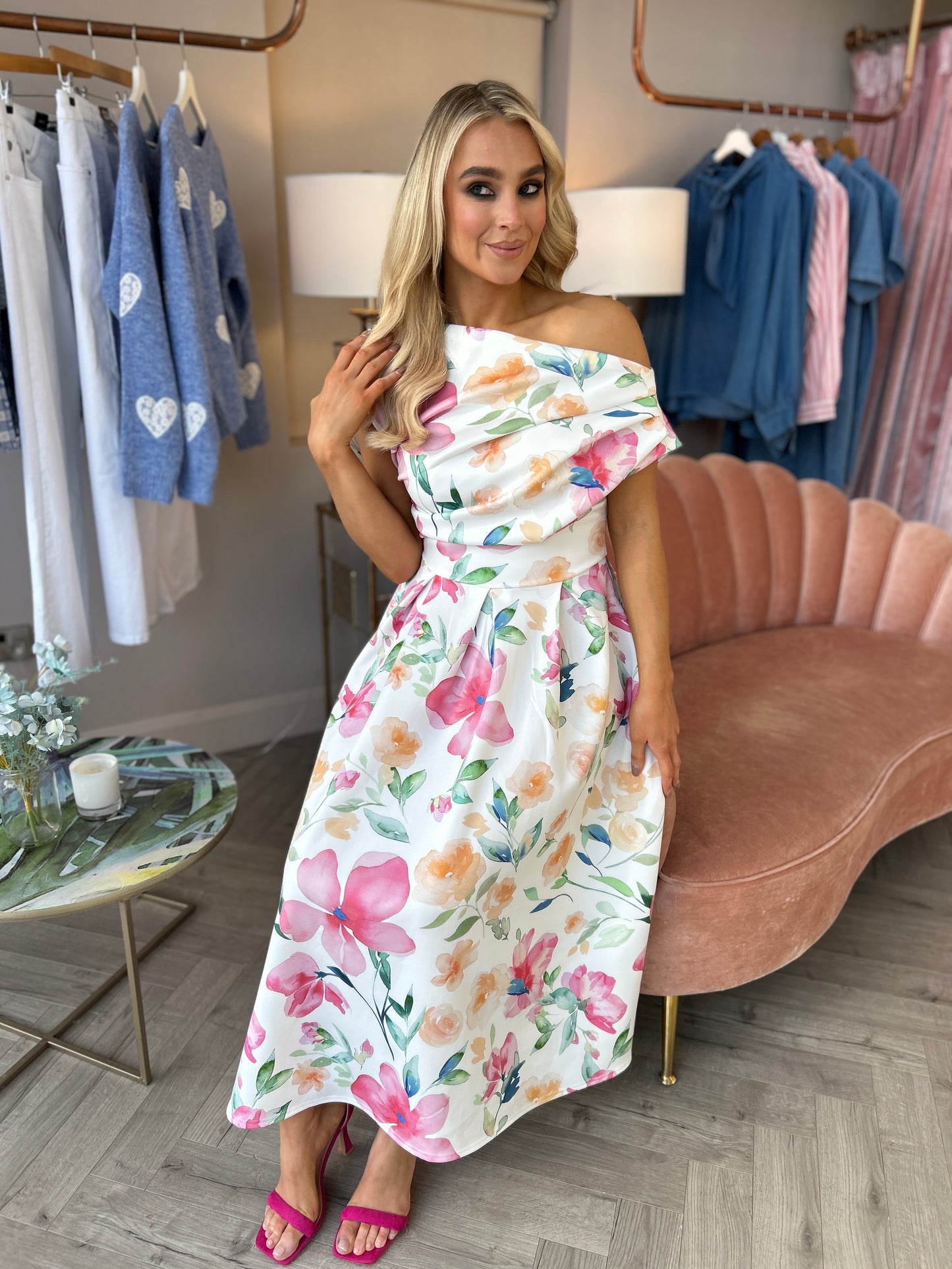 Betty Skater Dress Multi Floral