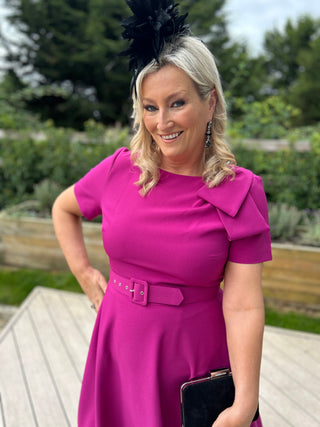 Francesca Dress Plum