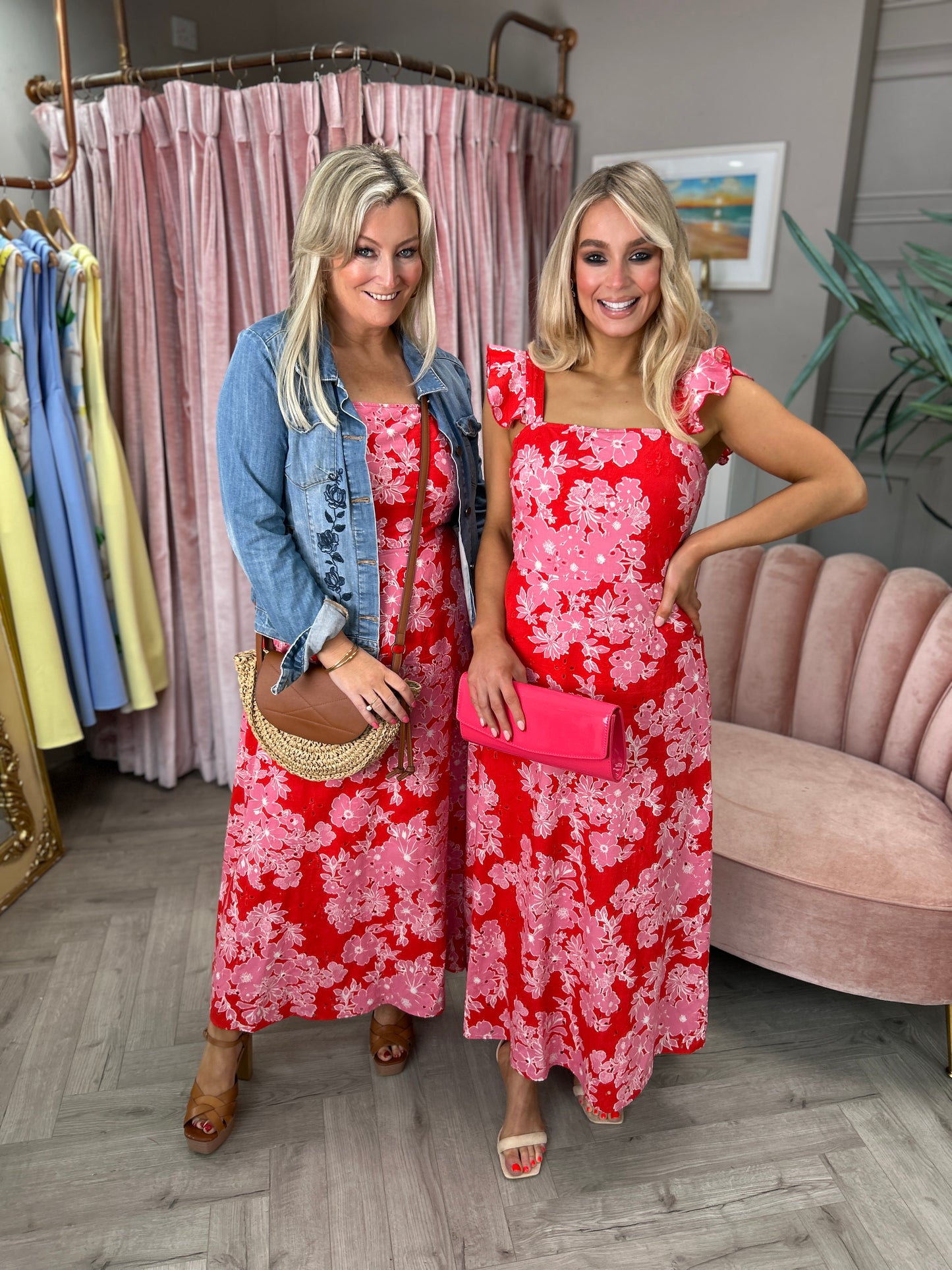 Orla Broiderie Maxi Dress