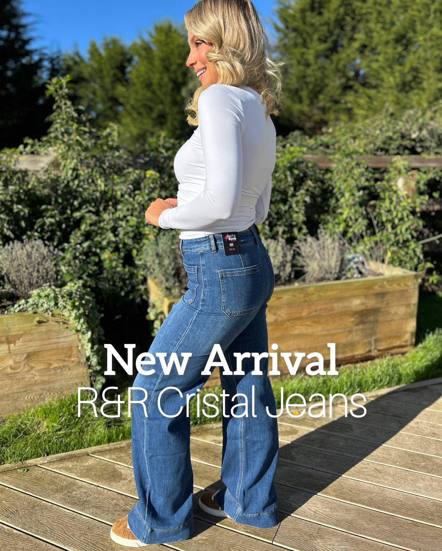 Cristal Wide Leg Jean ( Regular)