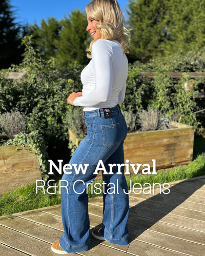 Cristal Wide Leg Jean ( Regular)