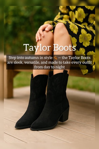 Taylor Black Boots