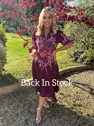 Holland Dress Plum
