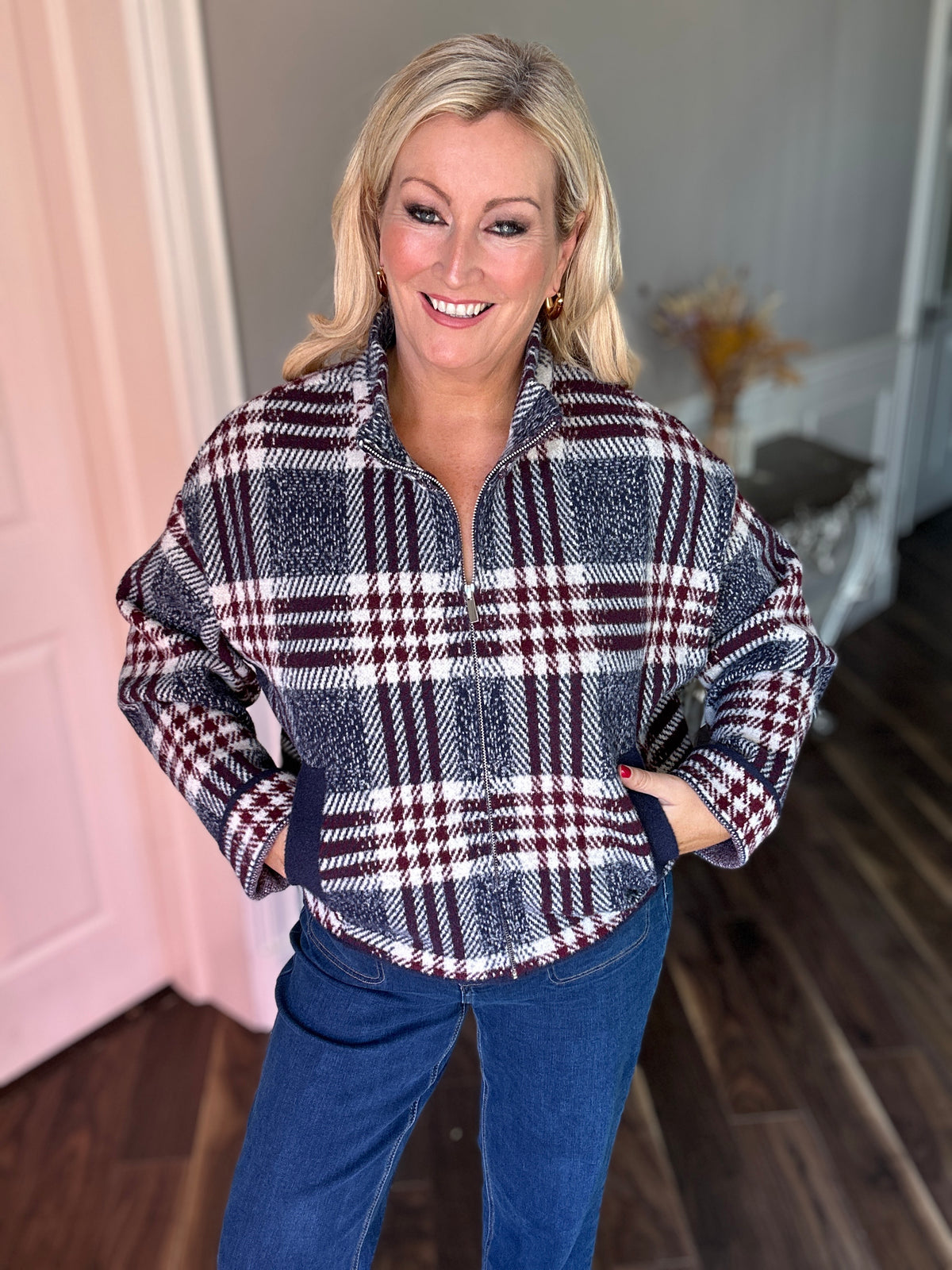Jooles Check Jacket