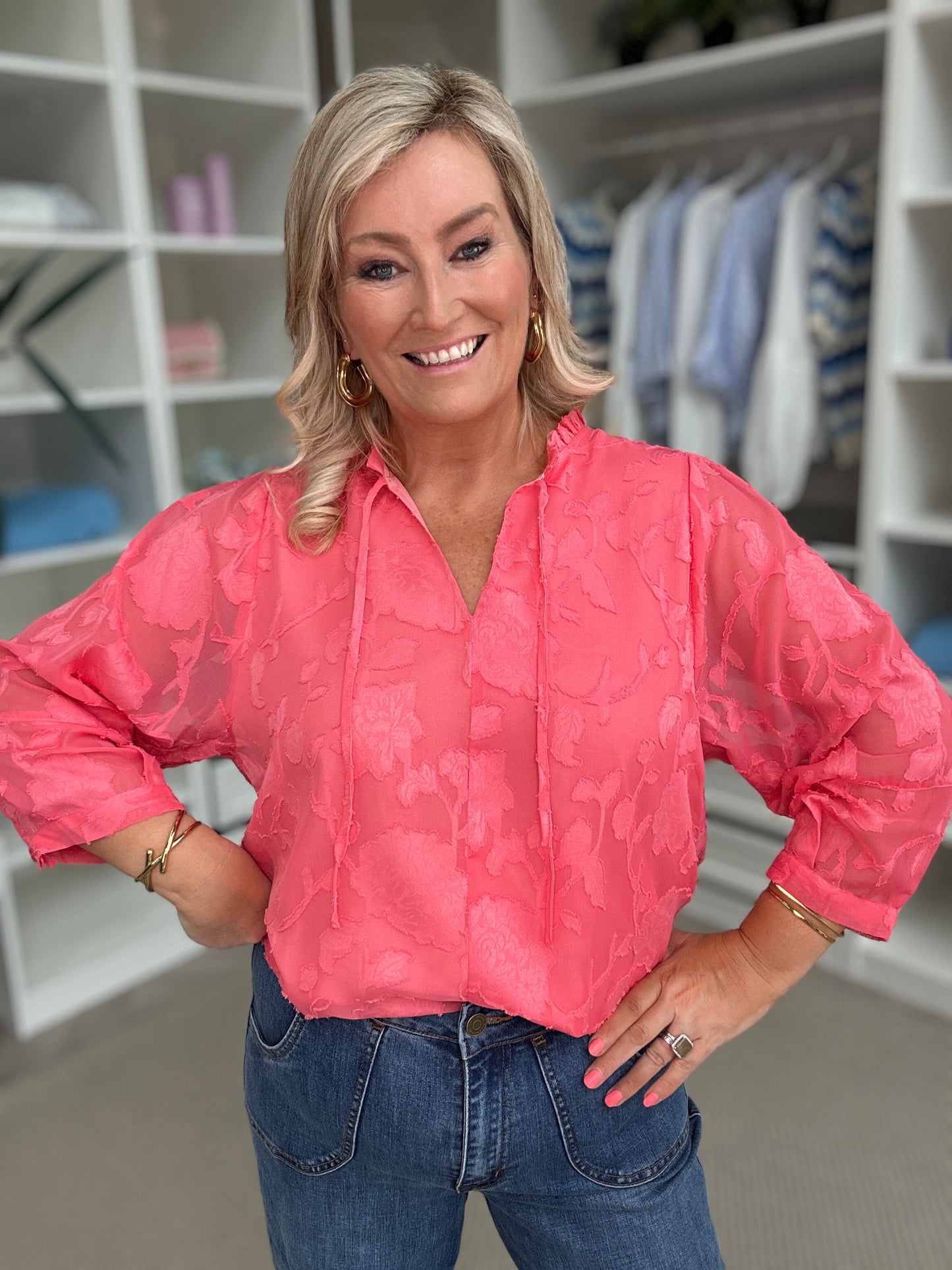 Primrose Top Coral
