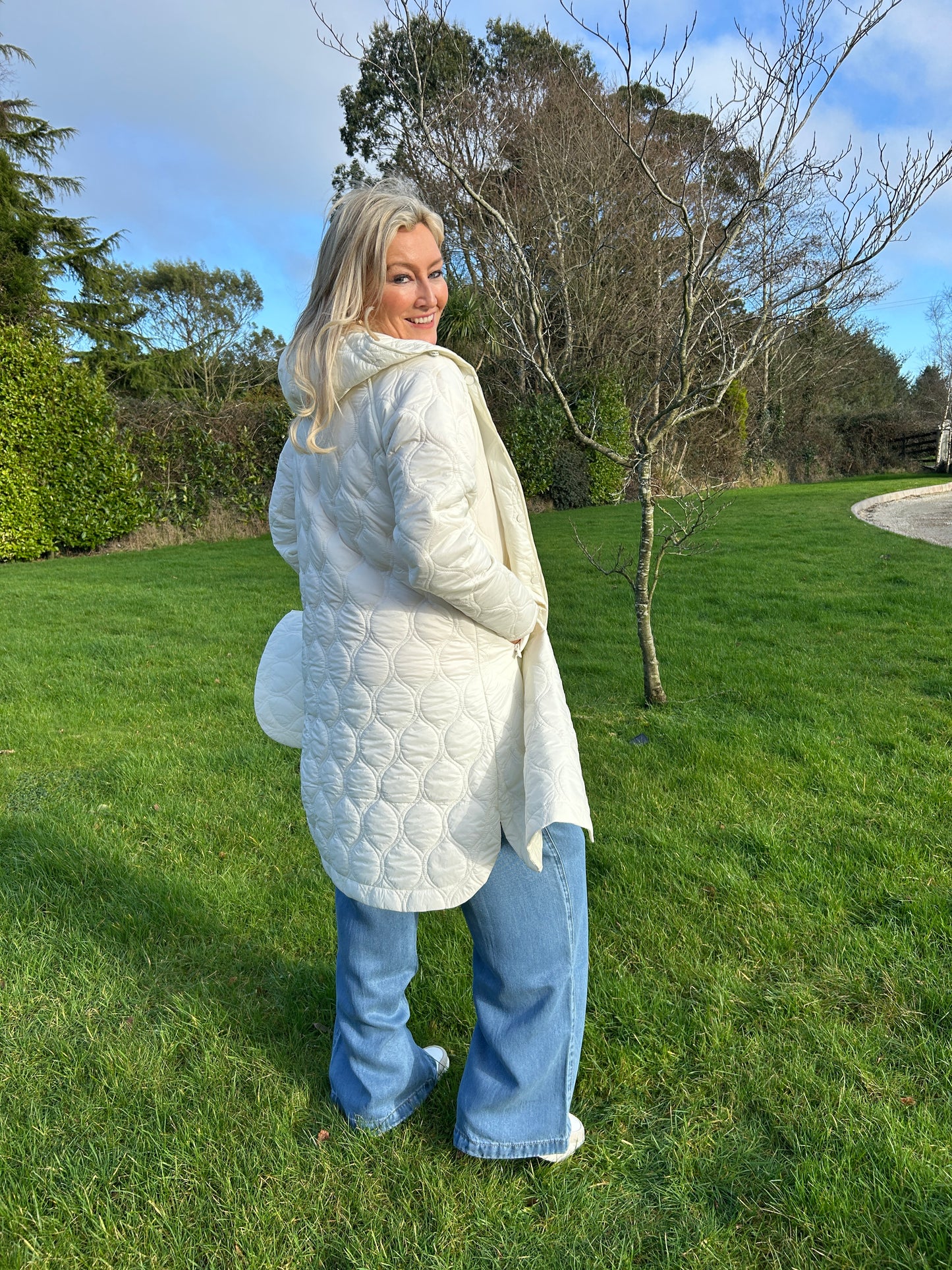 Sabrina Coat Stone