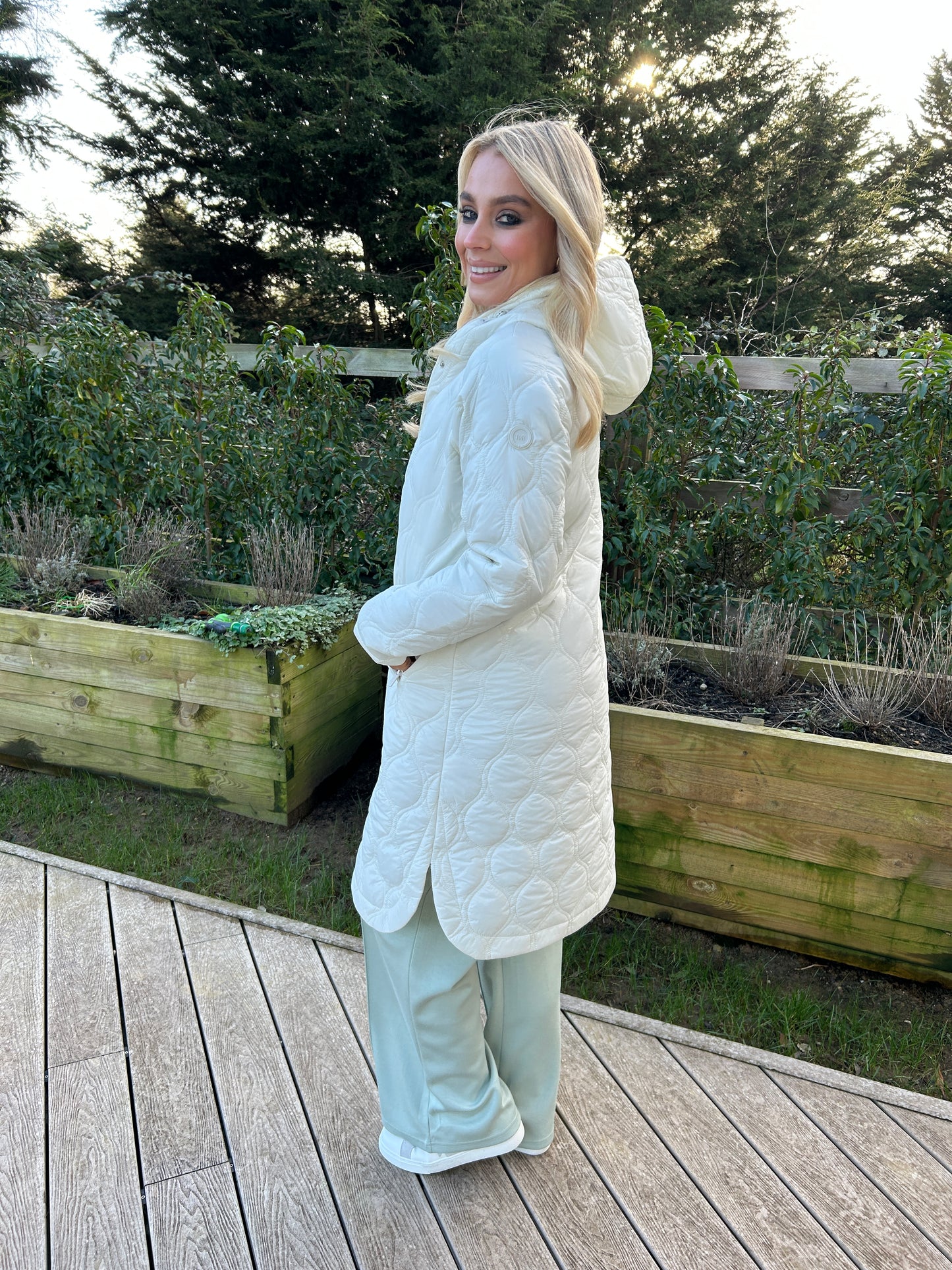 Sabrina Coat Stone