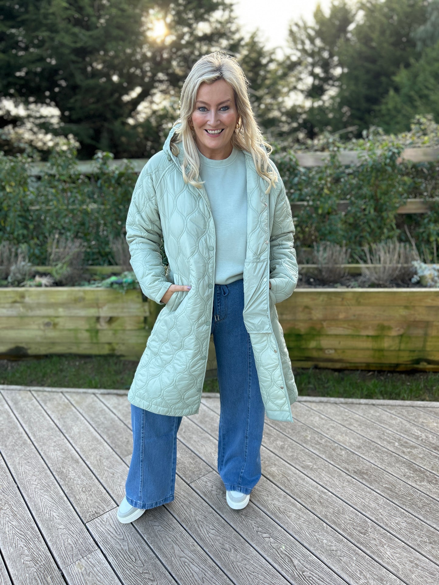 Sabrina Coat Stone