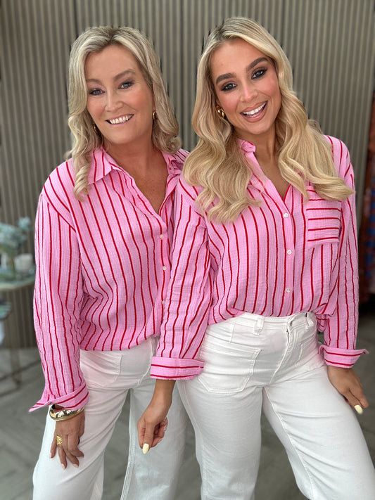 Jessica Stripe Shirt