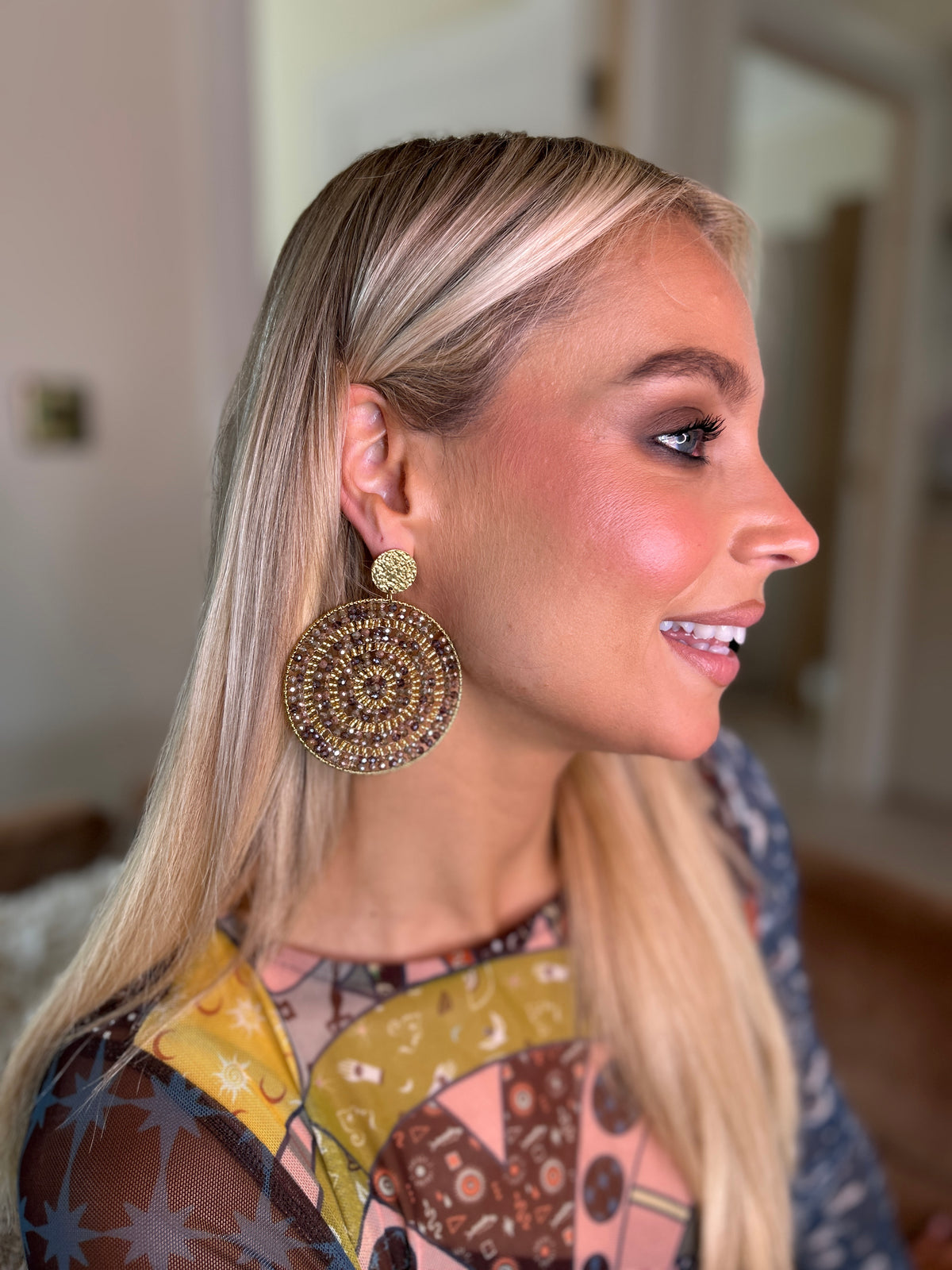 Sia Earring Bronze