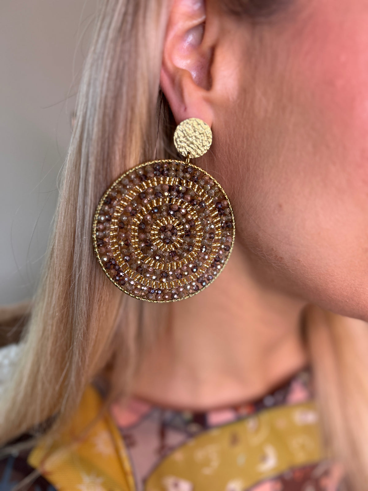 Sia Earring Bronze