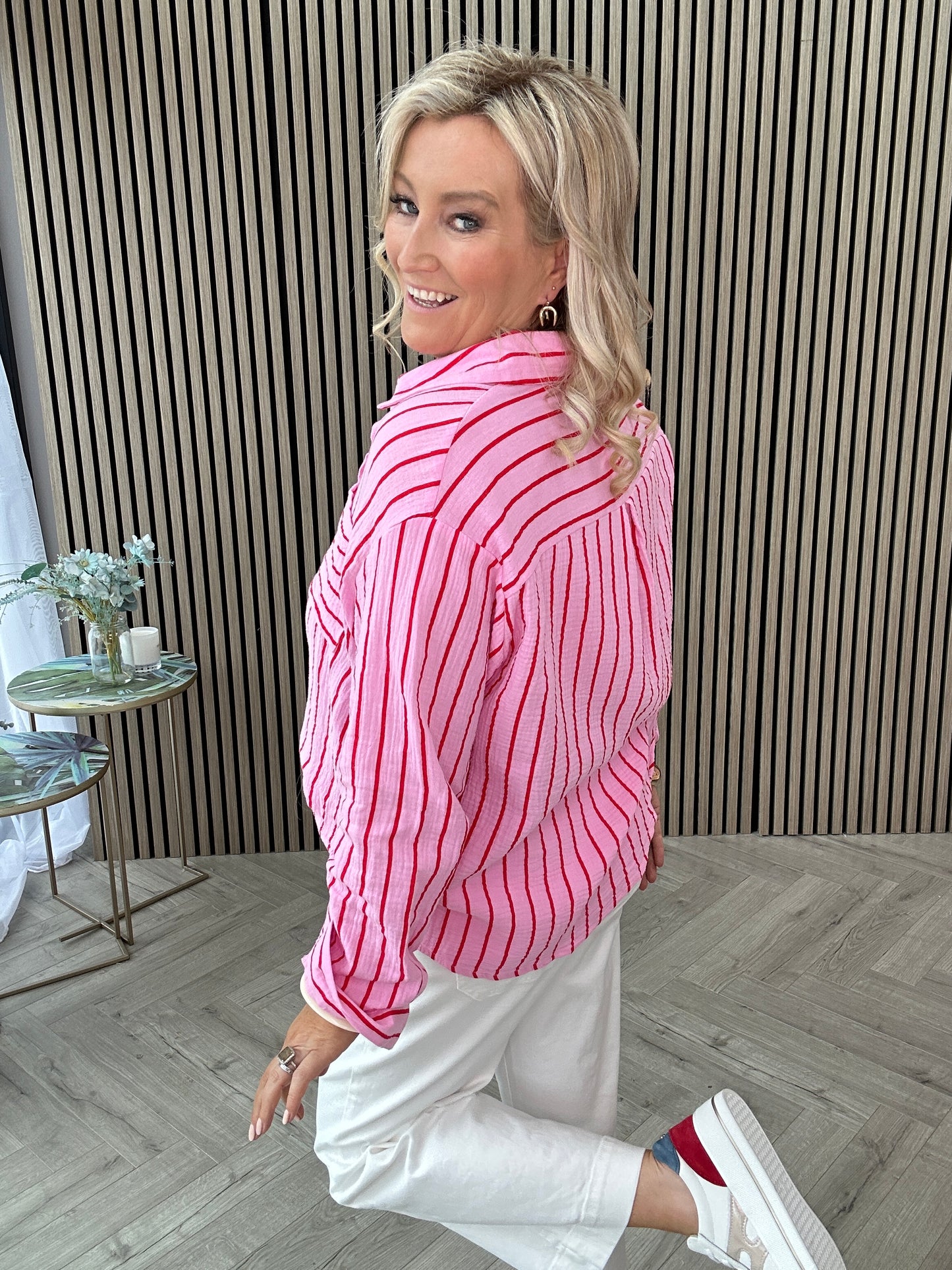 Jessica Stripe Shirt