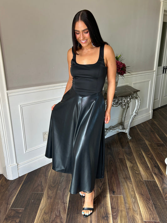 Hazel Black Dress