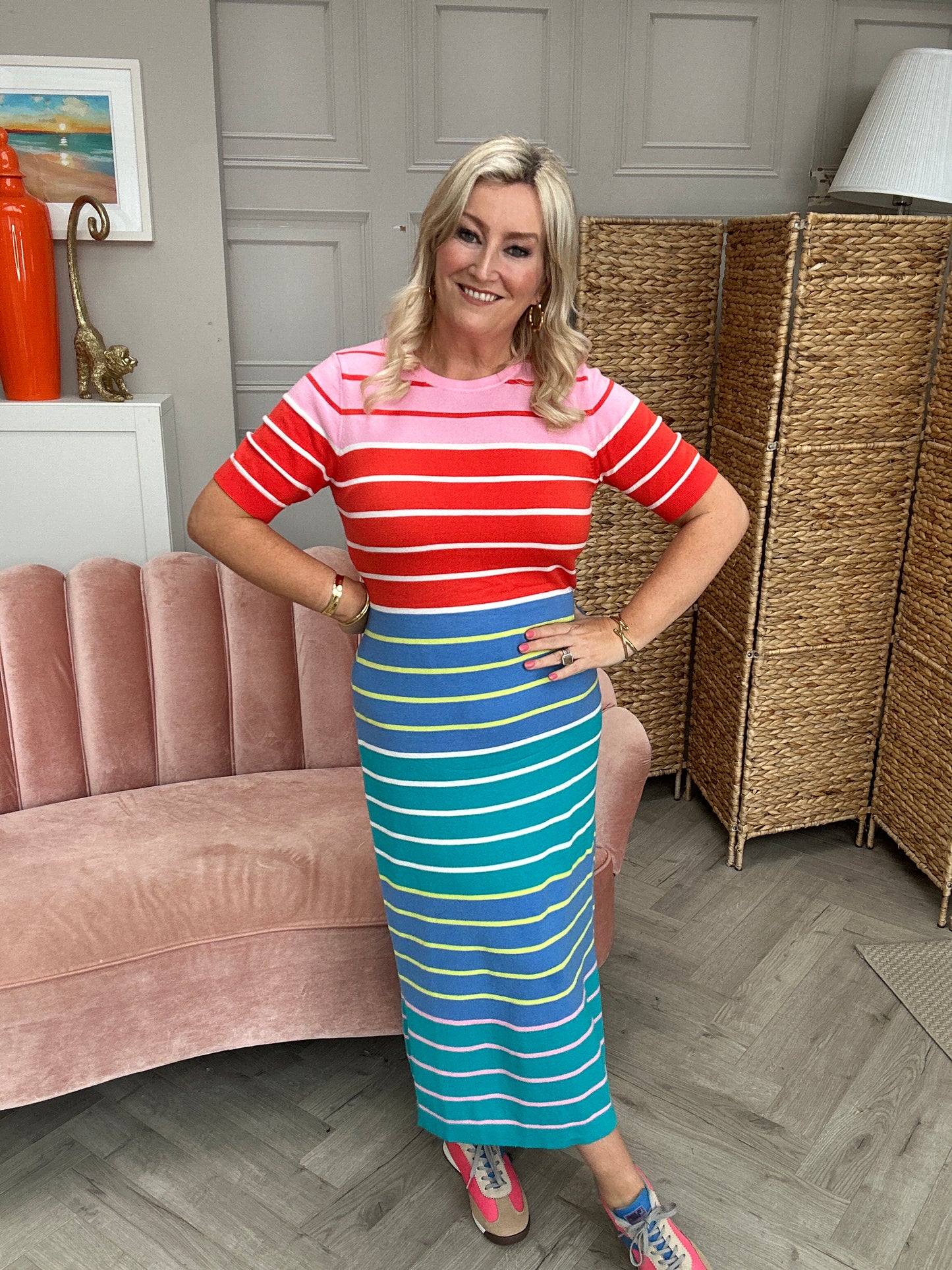 Sybil Knit Midi Dress