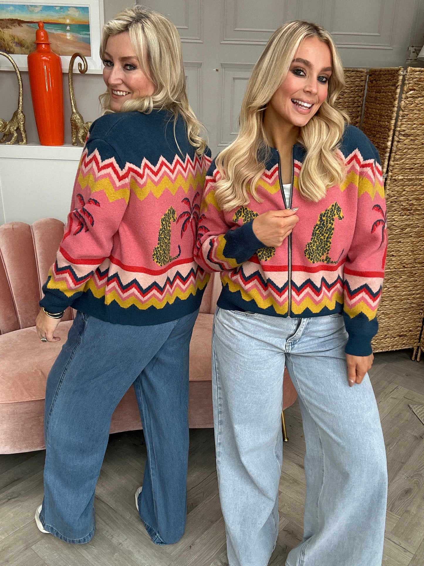 Solana Knitted Bomber