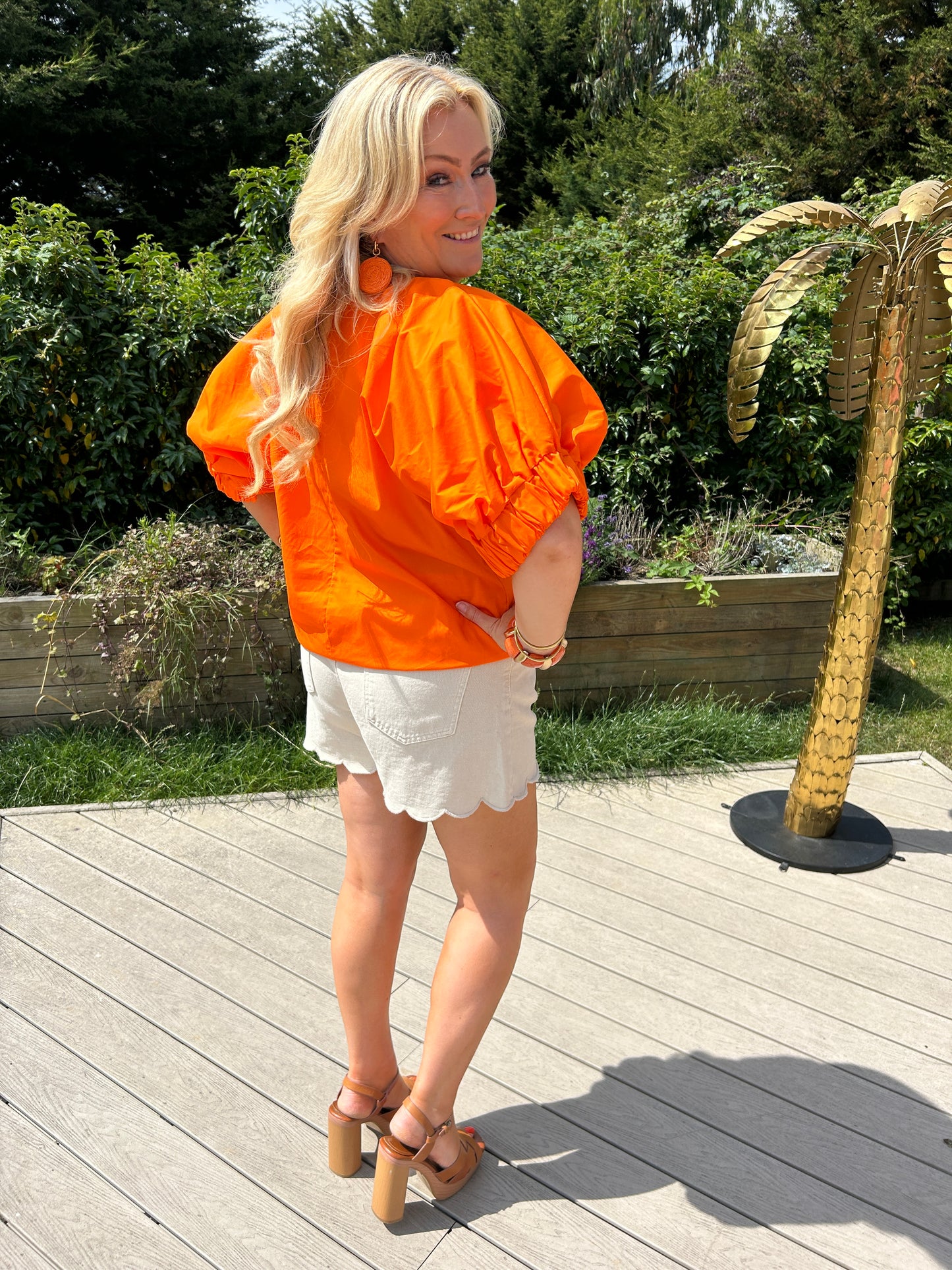 Fleur High Waisted Shorts