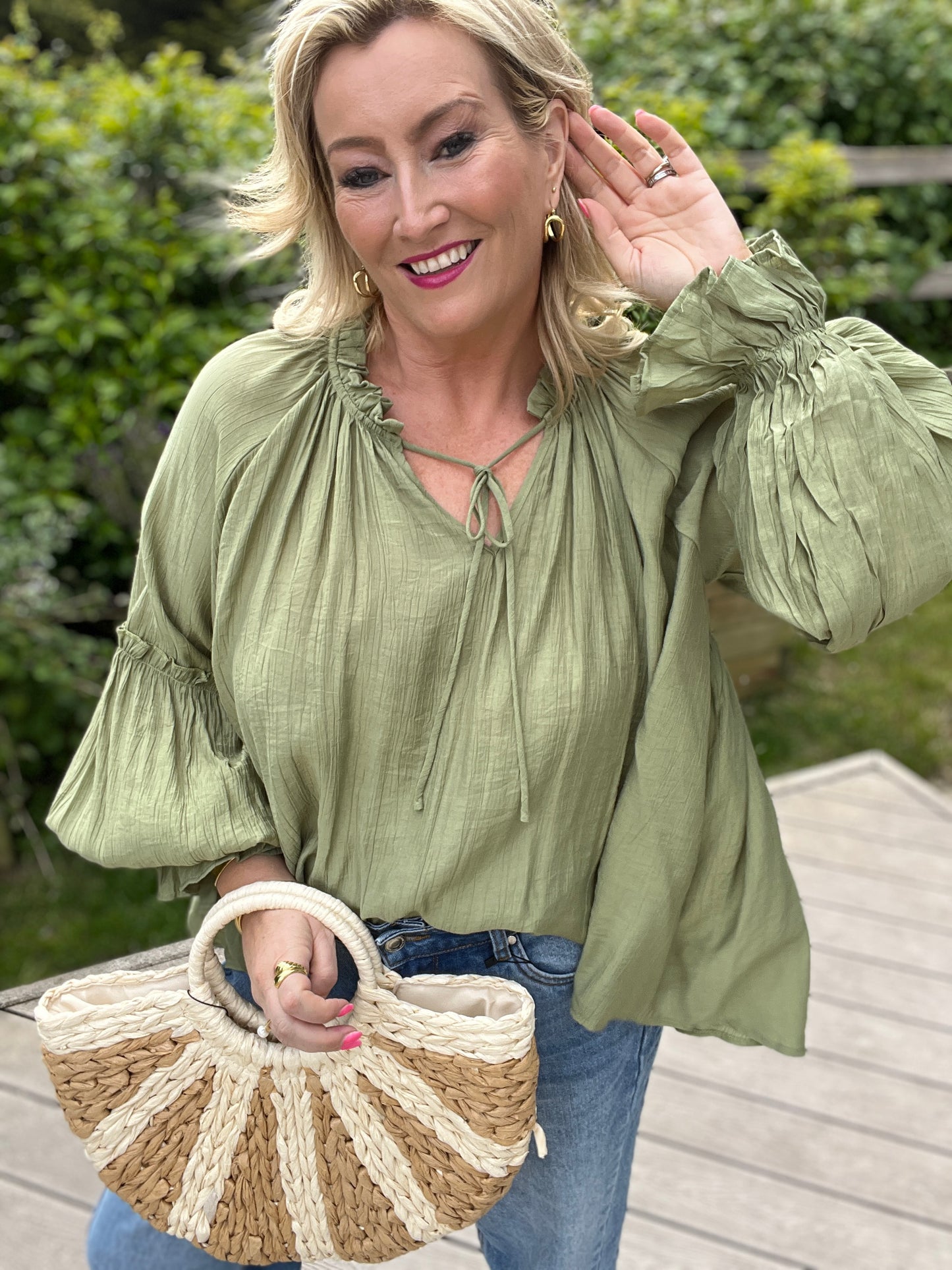 Molly Blouse Khaki