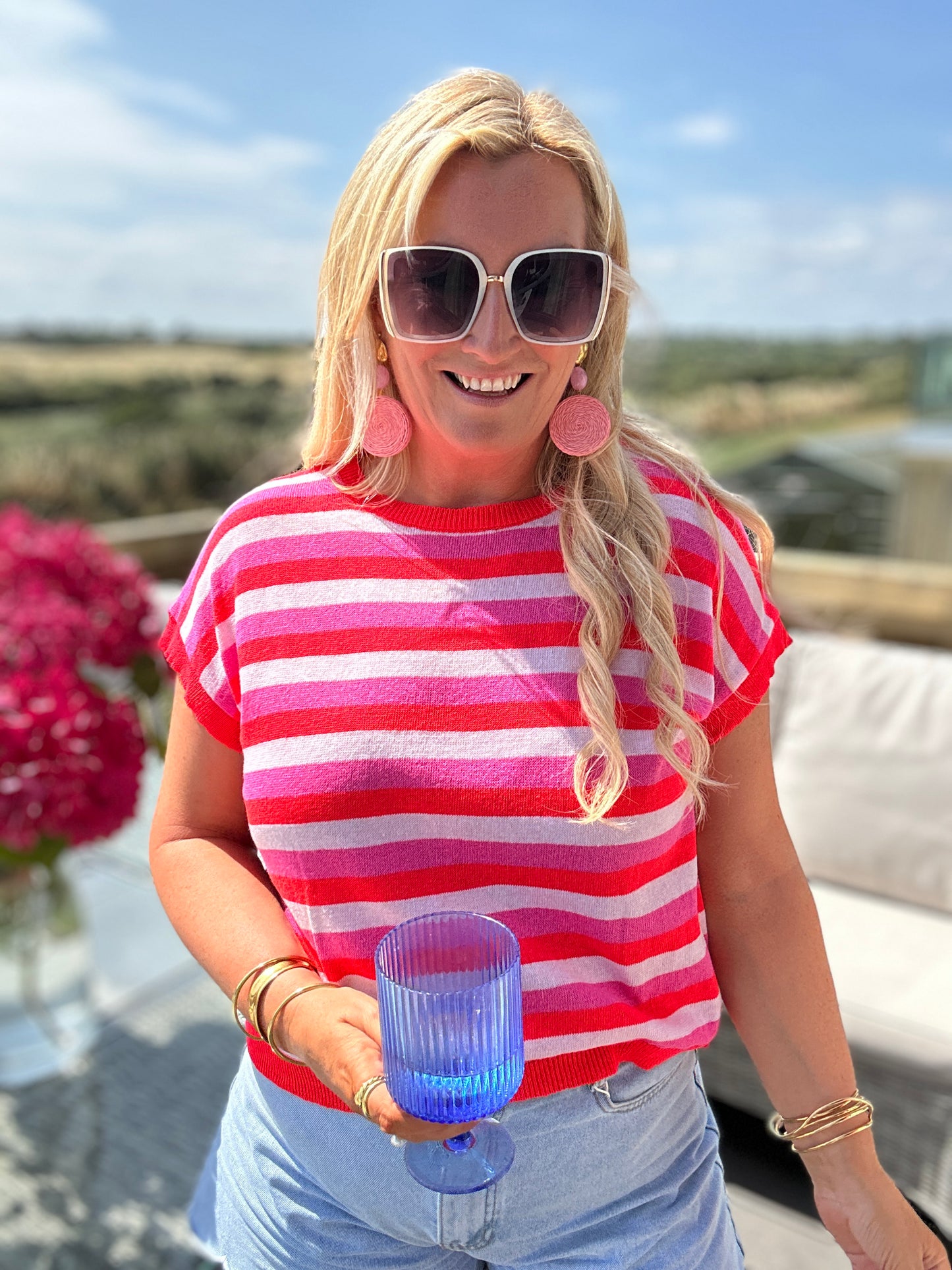 Maddie Top Coral