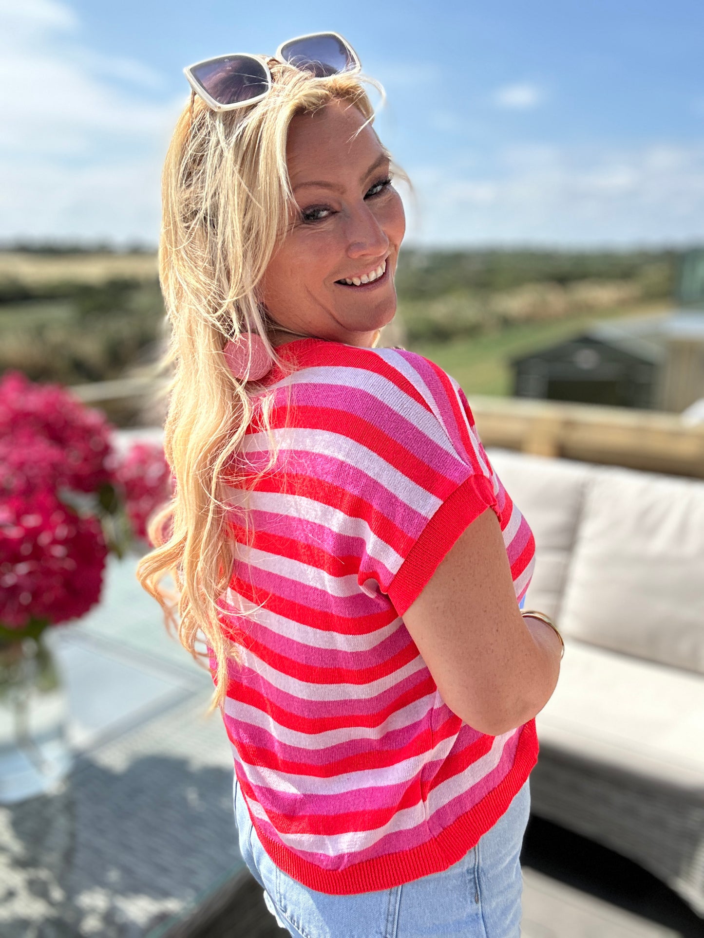 Maddie Top Coral