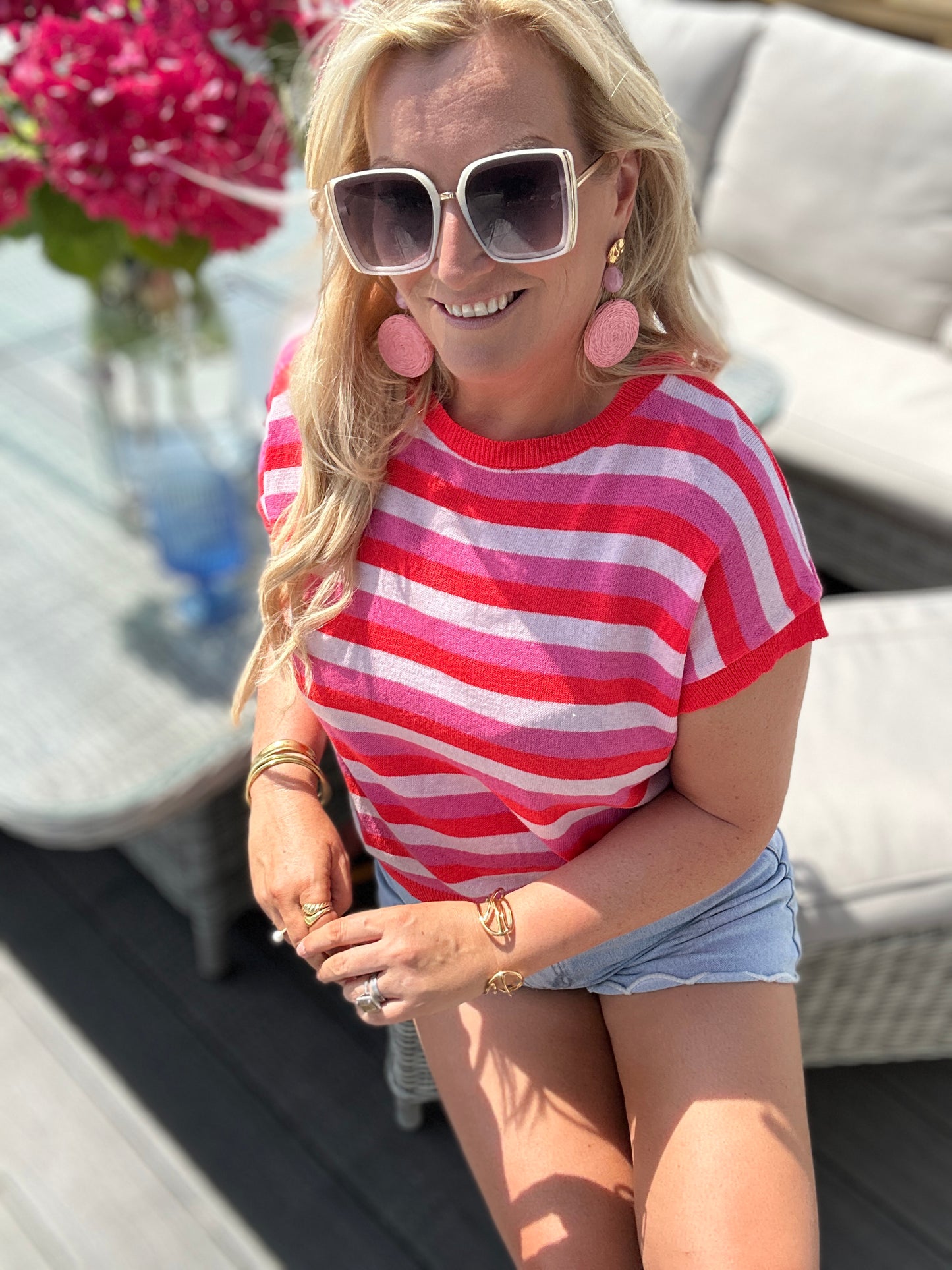 Maddie Top Coral