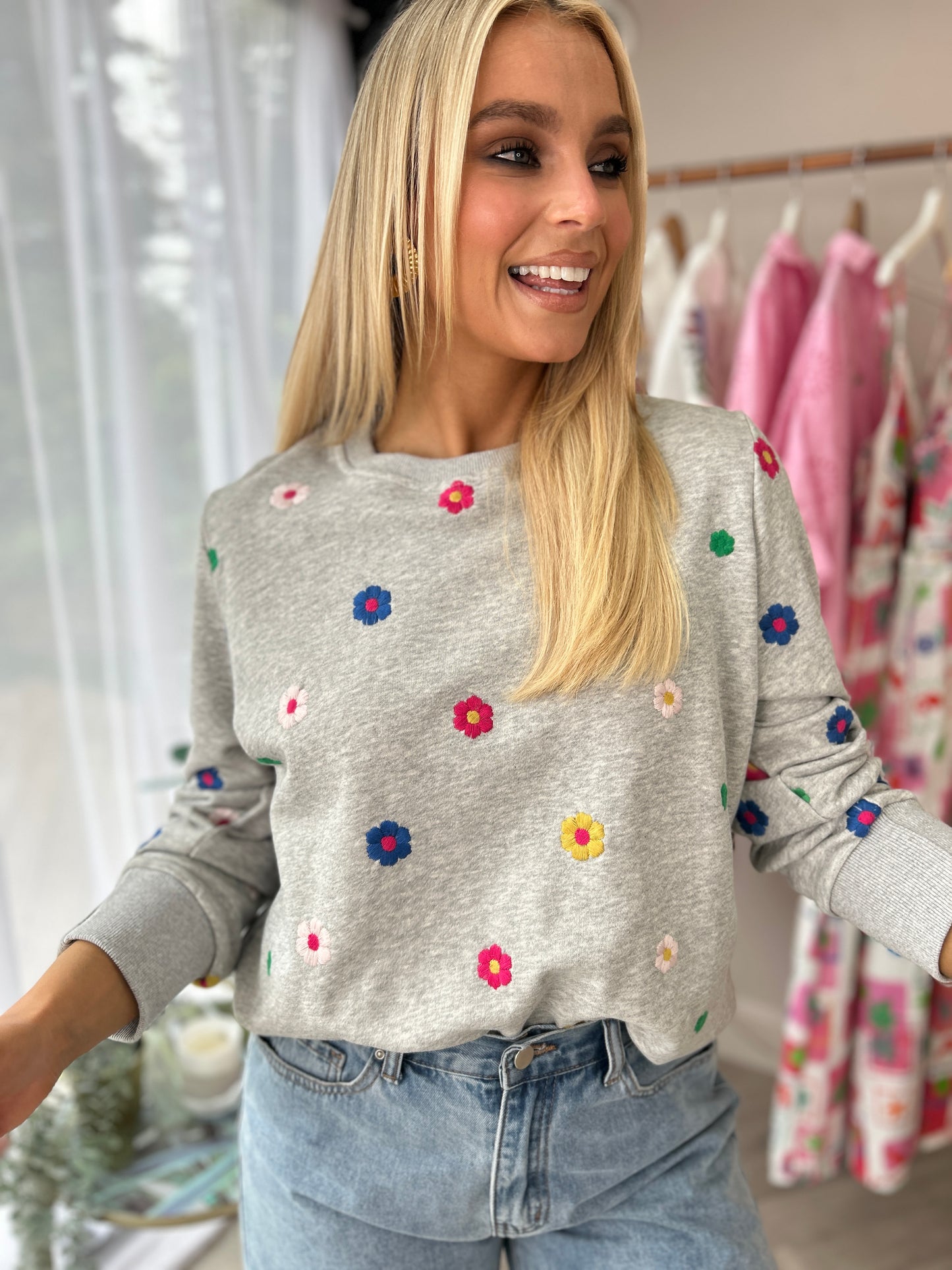 Quinn Sweatshirt Grey