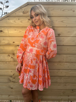 Sonja Dress Orange