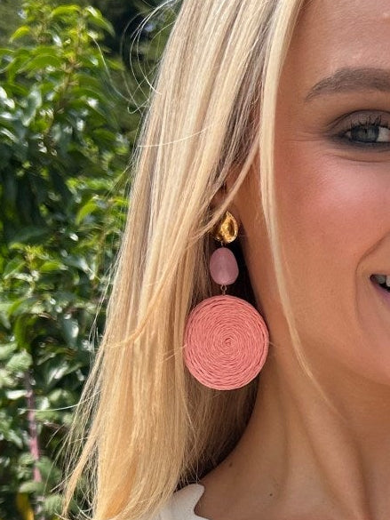 Ravi Earring Pink