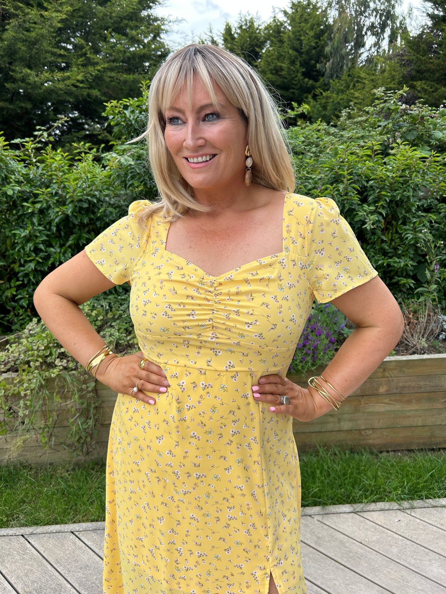 Lilian Midi Yellow