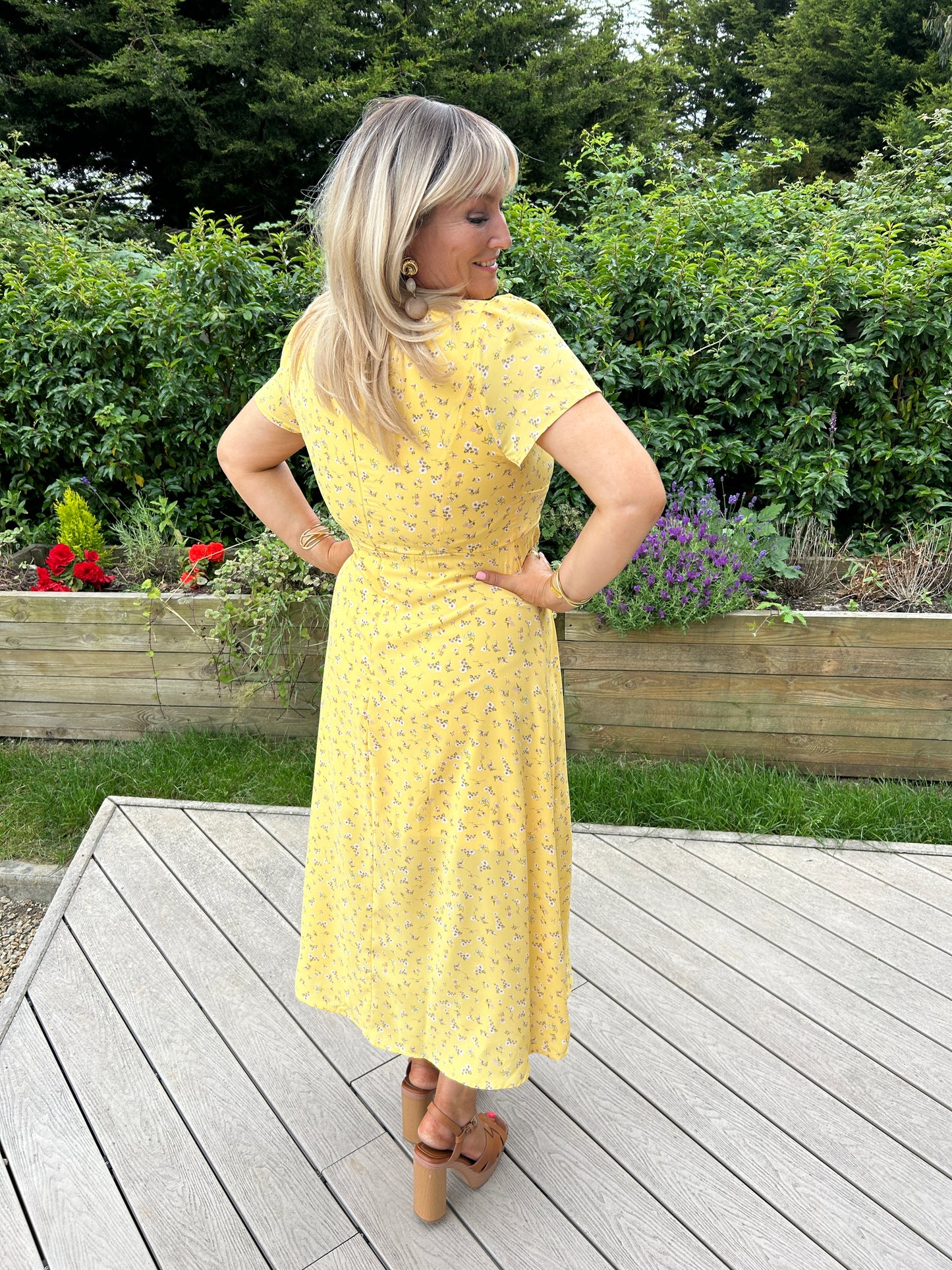 Lilian Midi Yellow