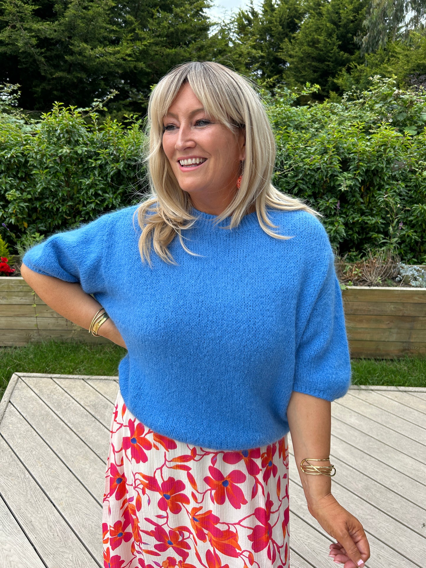 Etta Blue Knit