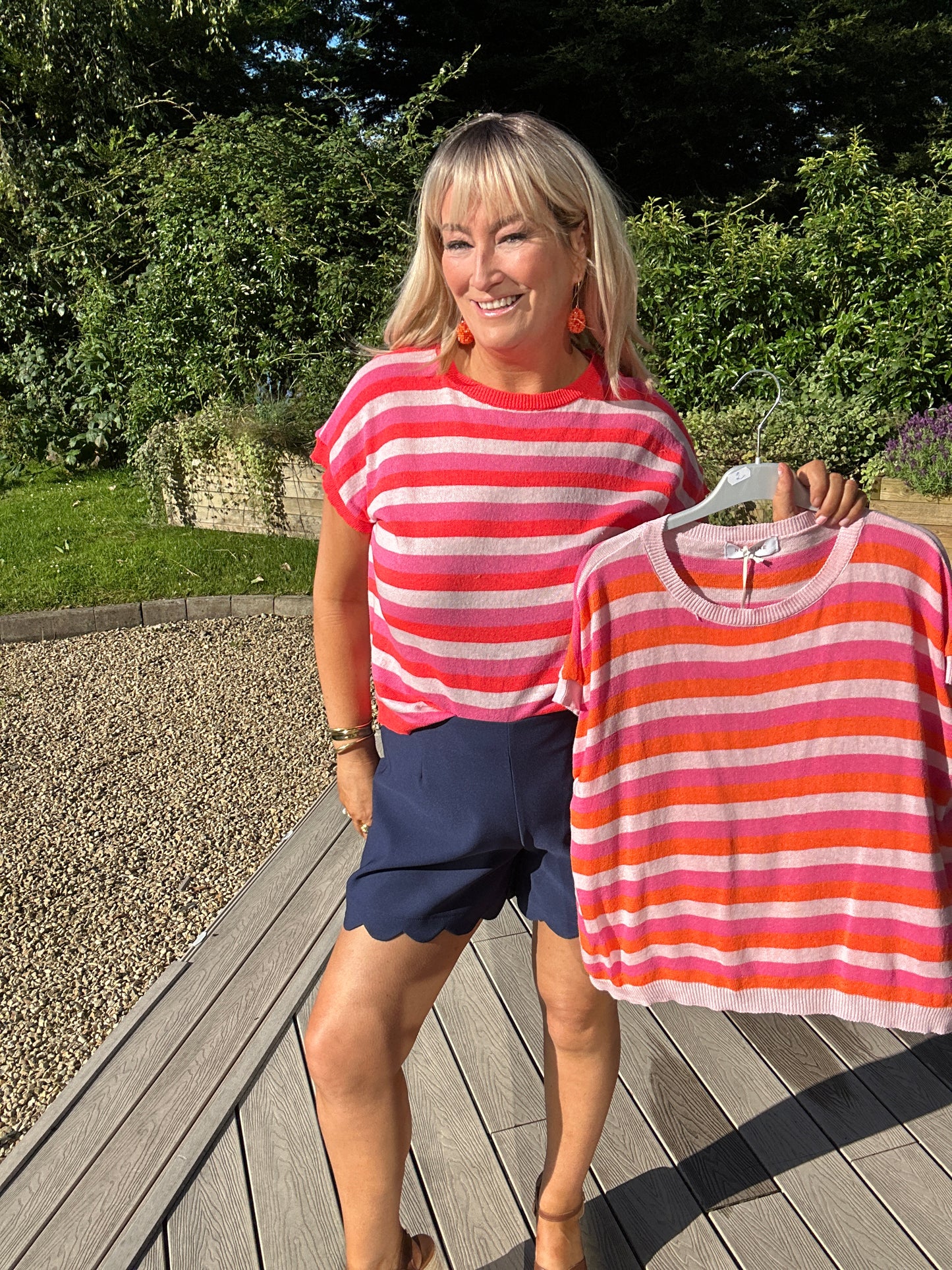Maddie Top Coral
