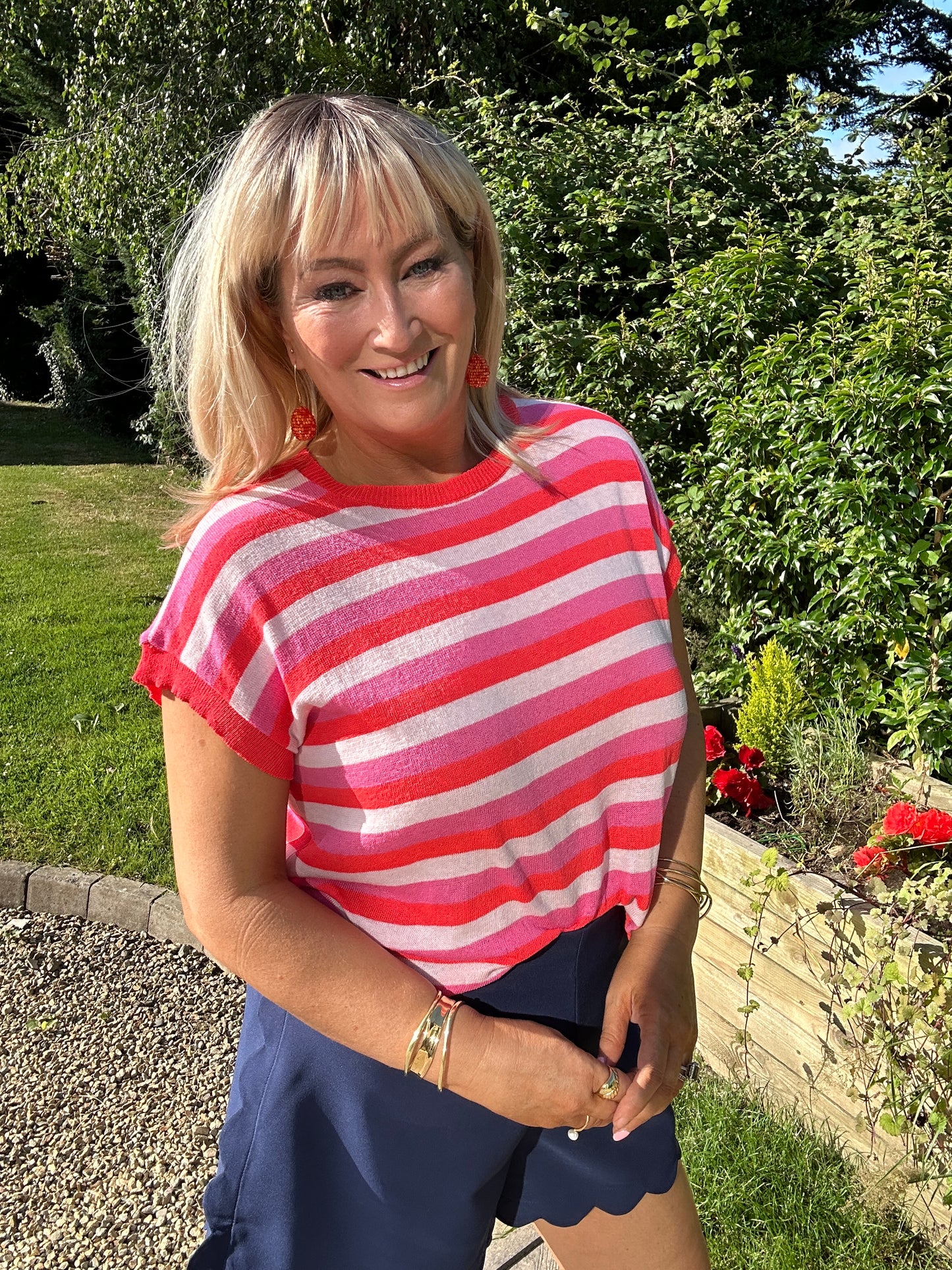 Maddie Top Coral